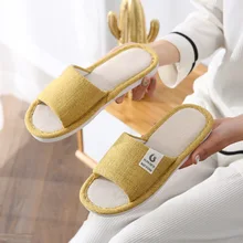 Slippers Home Women Summer Indoor Floor Anti Slip Four Seasons General Spring and Autumn Home Linen Slippers Cotton Linen Cloth
Slippers Home Women Summer Indoor Floor Anti Slip Four Seasons General Spring and Autumn Home Linen Slippers Cotton Linen Cloth