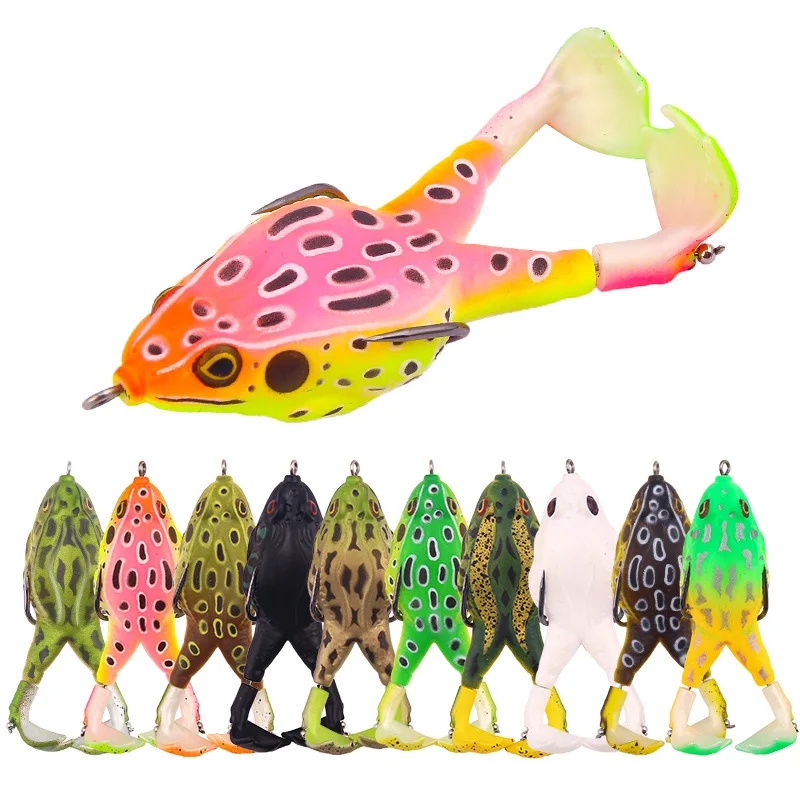 Frog Type Fishing Lure Frog Propeller Foot Flippers Artificial Bait 9Cm/13.7G Floating Bionic Soft Lure Carp Fishing Wobblers
Frog Type Fishing Lure Frog Propeller Foot Flippers Artificial Bait 9Cm/13.7G Floating Bionic Soft Lure Carp Fishing Wobblers