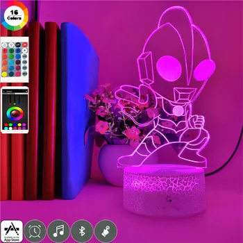 Smart Phone Control Ultraman Fighting 3D RGB LED Night Light USB Touch 7 Color Change Kid Boy Christmas Gift Sleep Desk Lamp
Smart Phone Control Ultraman Fighting 3D RGB LED Night Light USB Touch 7 Color Change Kid Boy Christmas Gift Sleep Desk Lamp