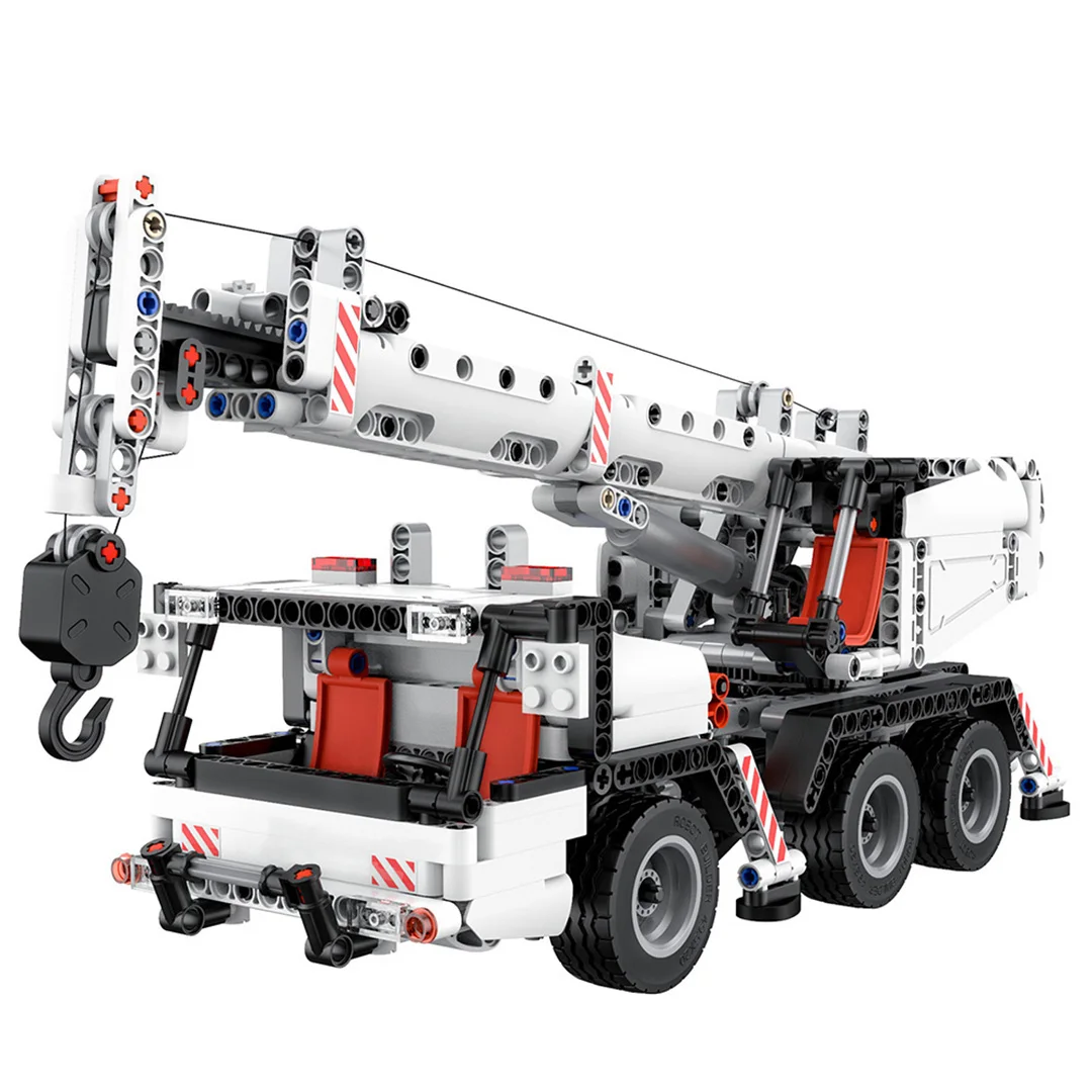Mitu Building Blocks Robot Car Truck Miniature City Engineering Crane 360 Rotating Control Steering Educational DIY Toys
Mitu Building Blocks Robot Car Truck Miniature City Engineering Crane 360 Rotating Control Steering Educational DIY Toys