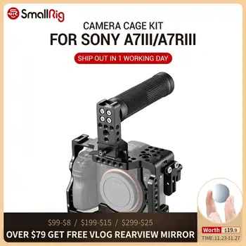 SmallRig a7r3 Camera Cage Kit for Sony A7R III / A7M3 / A7III With Top Handle Grip HDMI Cable Clamp 2096
SmallRig a7r3 Camera Cage Kit for Sony A7R III / A7M3 / A7III With Top Handle Grip HDMI Cable Clamp 2096