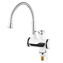 Instant Tankless Electric Hot Water Heater Faucet Kitchen Instant Heating Faucet Water Heater with LED EU Plug 220V 3000W
Instant Tankless Electric Hot Water Heater Faucet Kitchen Instant Heating Faucet Water Heater with LED EU Plug 220V 3000W