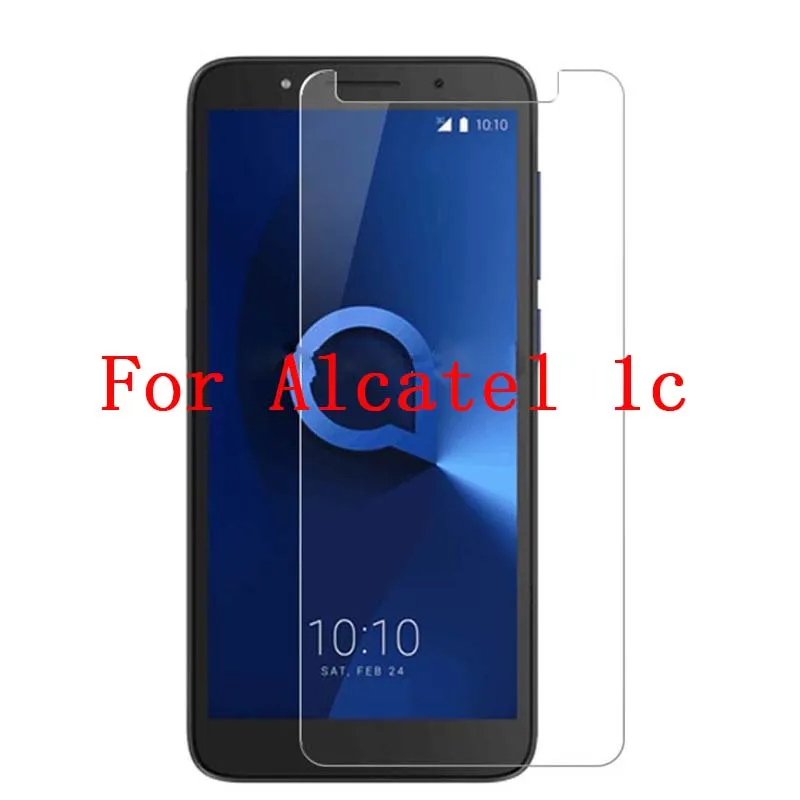Smartphone 9H Tempered Glass for Alcatel 1C (2019) 5003D 4.96" Explosion-proof Protective Film Screen Protector cover phone | Мобильные