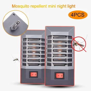 4PCS LED Mosquito Repellent Fly Bug Insect Trap Killer Zapper Lamp Light Photocatalyst Multi-function Mosquito Killer Light #40
4PCS LED Mosquito Repellent Fly Bug Insect Trap Killer Zapper Lamp Light Photocatalyst Multi-function Mosquito Killer Light #40