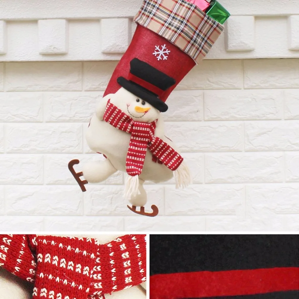 christmas socks gift bag present bag christmas stocking