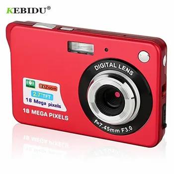 KEBIDU 2.7'' TFT LCD HD 720P 18MP Digital Video Camera Camcorder with 8X Digital Zoom Anti-shake 5MP CMOS Sensor
KEBIDU 2.7'' TFT LCD HD 720P 18MP Digital Video Camera Camcorder with 8X Digital Zoom Anti-shake 5MP CMOS Sensor