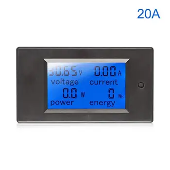 Digital Power Energy Meter DC Voltmeter Ammeter Wattmeter Khw Power Monitor With Shunt Voltage Current Tester Battery Tester
Digital Power Energy Meter DC Voltmeter Ammeter Wattmeter Khw Power Monitor With Shunt Voltage Current Tester Battery Tester