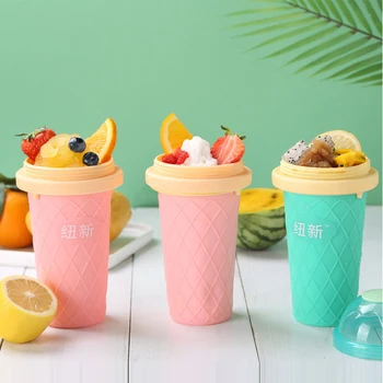 Macarons Smoothie Cup Silicone Ice Cream Pinch Cups DIY Cooling Maker Cup Cold Ice Juice Cola Freeze Mug Milkshake Dessert Tools
Macarons Smoothie Cup Silicone Ice Cream Pinch Cups DIY Cooling Maker Cup Cold Ice Juice Cola Freeze Mug Milkshake Dessert Tools