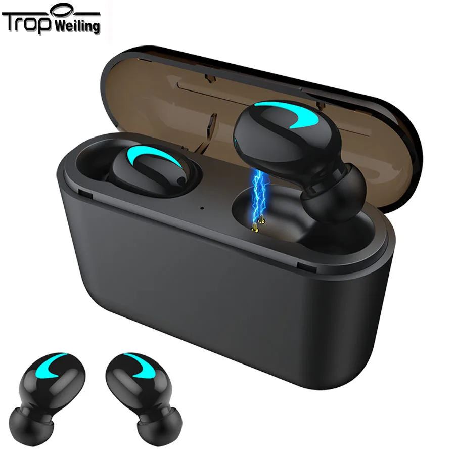 Trop Weiling TWS Bluetooth V5.0 Headphones 3D Stereo Sports Wireless Earphones with Dual Microphone v5.0 Wireless Earphones 2020
Trop Weiling TWS Bluetooth V5.0 Headphones 3D Stereo Sports Wireless Earphones with Dual Microphone v5.0 Wireless Earphones 2020