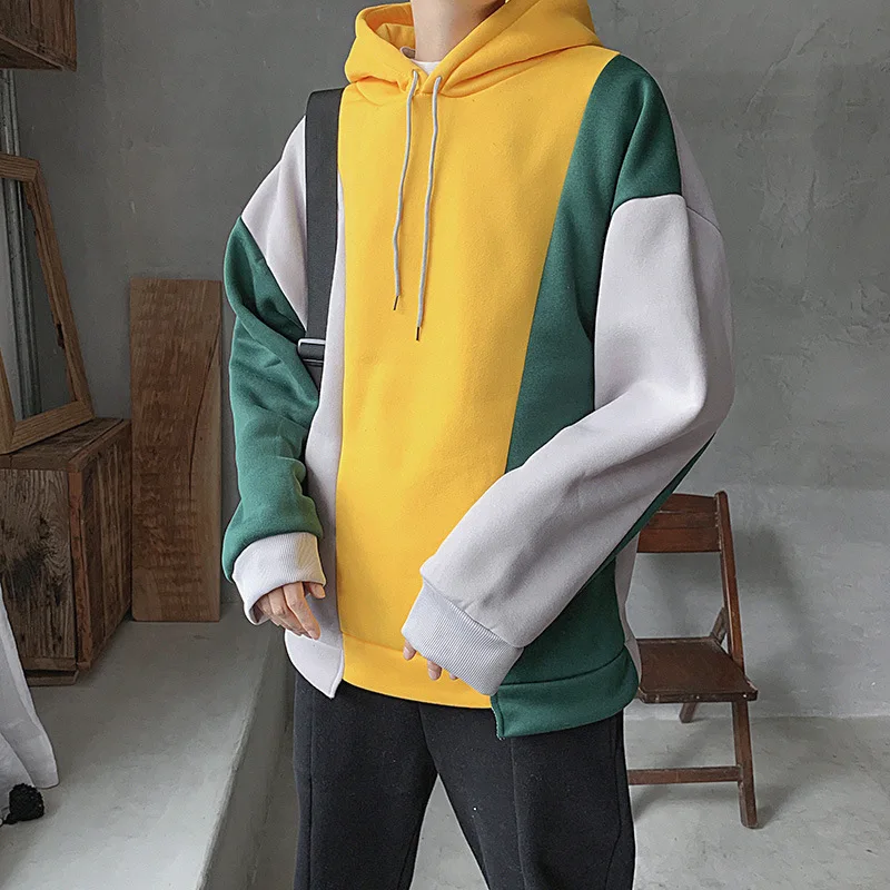 Autumn and Winter Korean Trend Hooded Plush Sweater Men's Students Loose Casual Coat Hong Kong Style Youth Men's Hoodie
Autumn and Winter Korean Trend Hooded Plush Sweater Men's Students Loose Casual Coat Hong Kong Style Youth Men's Hoodie
