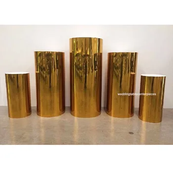 4pcs/set)Wedding Gold Round Plinth decoration perspex gold pedestal stand mental round plinth wedding stage
4pcs/set)Wedding Gold Round Plinth decoration perspex gold pedestal stand mental round plinth wedding stage