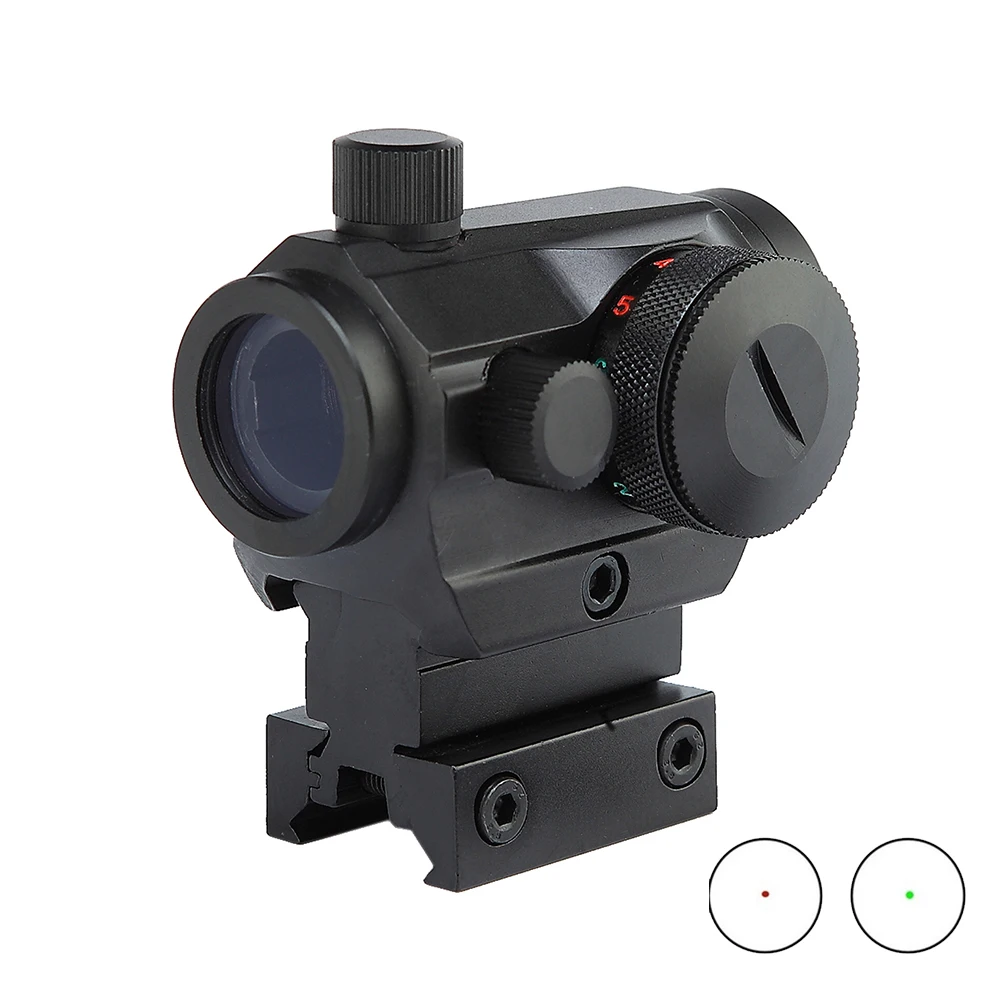 Tactical Red Green Dot Reflex Sight Scope With High Low Dual Profile Rail Mount For Airsoft Air Guns Hunting Rifle.
Tactical Red Green Dot Reflex Sight Scope With High Low Dual Profile Rail Mount For Airsoft Air Guns Hunting Rifle.