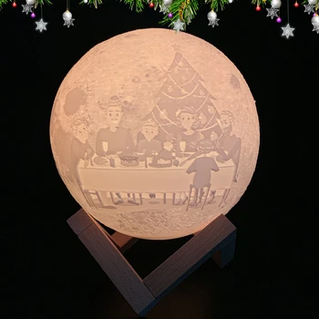 The Best Xmas Gift Custom Made Moon Lamp Moon Photo Text Pattern 2/16 Colors for Christmas Mubarak Wedding Kids 3D Printer Parts
The Best Xmas Gift Custom Made Moon Lamp Moon Photo Text Pattern 2/16 Colors for Christmas Mubarak Wedding Kids 3D Printer Parts