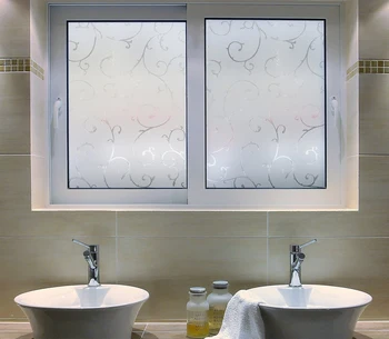 Vine Design SemilucentGlass Film Static Cling Self-Adhesive Privacy Proection Damp-Proof UV-Proof Multiple Size Window Film
Vine Design SemilucentGlass Film Static Cling Self-Adhesive Privacy Proection Damp-Proof UV-Proof Multiple Size Window Film