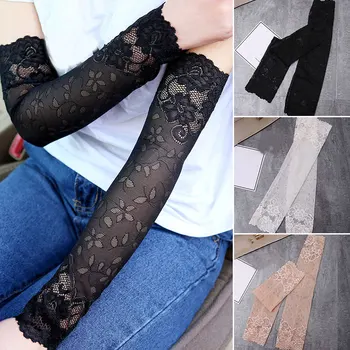 Lace Elegant Women Ultra-thin Long Summer Driving Cycling Sexy Black Sunscreen Gloves Female Anti-UV Elasticity Lace Mesh Gloves
Lace Elegant Women Ultra-thin Long Summer Driving Cycling Sexy Black Sunscreen Gloves Female Anti-UV Elasticity Lace Mesh Gloves