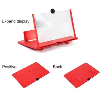 3D Phone Screen Magnifier Enlarged Eye Protection Movie Folding Adjustable Angle HD Non Slip Multifunction with Bracket 12 Inch
3D Phone Screen Magnifier Enlarged Eye Protection Movie Folding Adjustable Angle HD Non Slip Multifunction with Bracket 12 Inch