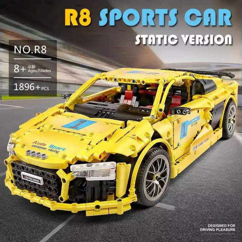 Building Blocks MOC Series McLaren P1 Compatible with Lepining 1896 Super Racing Car Model Building Blocks Toys For Children
Building Blocks MOC Series McLaren P1 Compatible with Lepining 1896 Super Racing Car Model Building Blocks Toys For Children