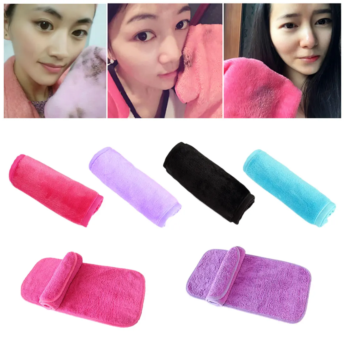 Makeup Remover Eraser Towel Reusable Magic Makeup Remover Wipes Facial Cleansing Towels Cloth No Need Cleansing Oil
Makeup Remover Eraser Towel Reusable Magic Makeup Remover Wipes Facial Cleansing Towels Cloth No Need Cleansing Oil