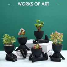 Modern Nordic Home Ceramics Little People Succulent Flower Pot Vase Creative Desktop Art Crafts Decoration Gift
Modern Nordic Home Ceramics Little People Succulent Flower Pot Vase Creative Desktop Art Crafts Decoration Gift