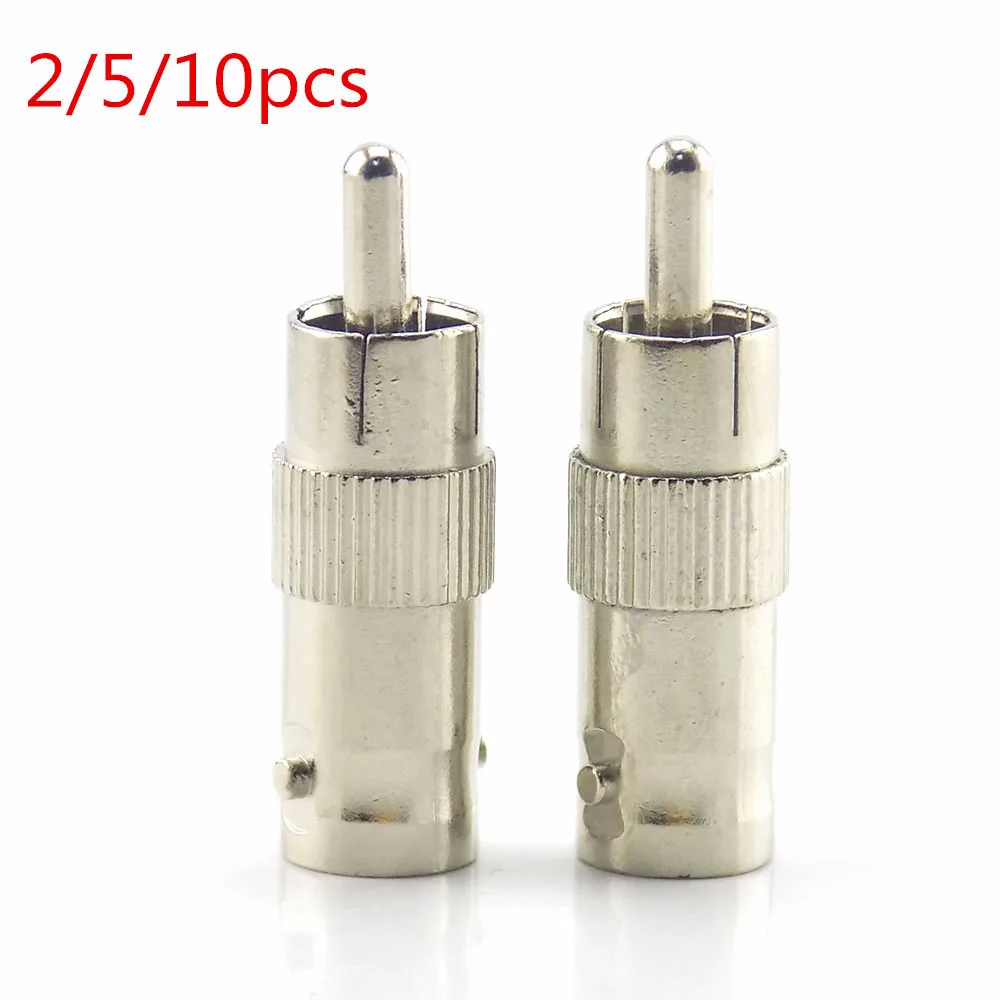 2/5/10Pcs Bnc Female Connector Plug To Rca Male Connector Splitter Adapter Coupler For Cctv Rg59 Cable camera K18
2/5/10Pcs Bnc Female Connector Plug To Rca Male Connector Splitter Adapter Coupler For Cctv Rg59 Cable camera K18
