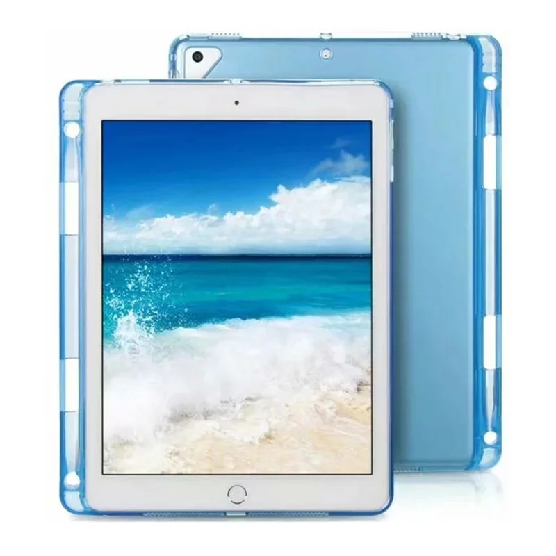 Чехол для iPad Pro 12 9 Gen 2 прозрачный мягкий силиконовый чехол-накладка из ТПУ Funda