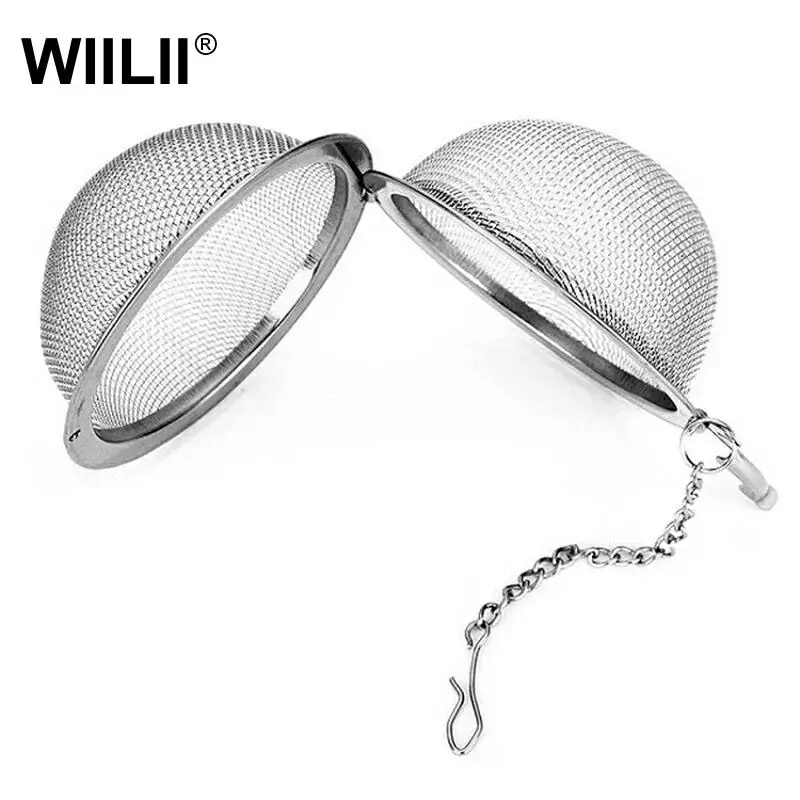 Stainless Steel Mesh Tea Ball 3.54" Tea Infuser Strainers For Spice Herbal Coffee Mesh Tea Strainer Filters Interval Diffuser
Stainless Steel Mesh Tea Ball 3.54" Tea Infuser Strainers For Spice Herbal Coffee Mesh Tea Strainer Filters Interval Diffuser