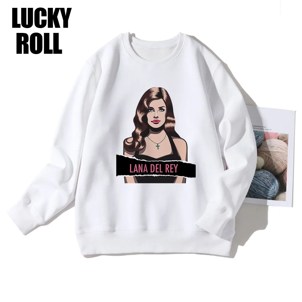 

Ulzzang Hoodie Harajuku Funny Sweatshirts Lana Del Rey Print Women Grunge Aesthetic Winter Warm The Comfy Fashion Hoody Female