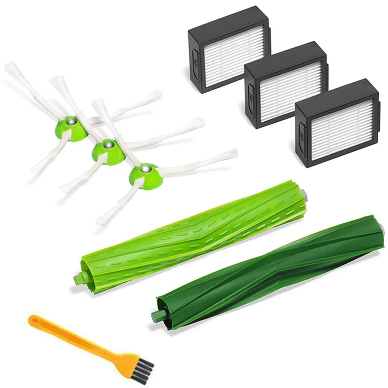 3x Hepa Filter +3x Side Brush +2x Brush Roll Kits For Irobot Roomba I7 E5 E6 I Series Robot Vacuum Cleaner Replacement Spare Par
3x Hepa Filter +3x Side Brush +2x Brush Roll Kits For Irobot Roomba I7 E5 E6 I Series Robot Vacuum Cleaner Replacement Spare Par