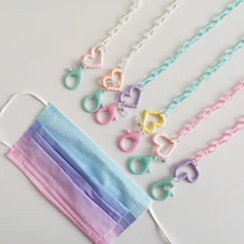 2021 Women Simple Candy Color Acrylic Pure Chain Lanyard Necklace Glasses Chain Lanyard Mask Rope Eyewear Accessories
2021 Women Simple Candy Color Acrylic Pure Chain Lanyard Necklace Glasses Chain Lanyard Mask Rope Eyewear Accessories