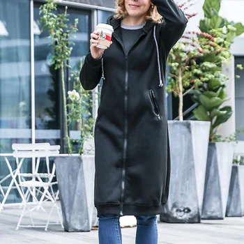 Wipalo Plus Size Oversized Hoodies Sweatshirt Autumn Women Street Long Jacket Coat Zip Up Pocket Vintage Casaco Outerwear 5XL 
Wipalo Plus Size Oversized Hoodies Sweatshirt Autumn Women Street Long Jacket Coat Zip Up Pocket Vintage Casaco Outerwear 5XL