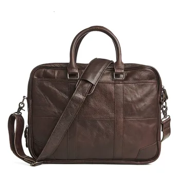 Men's pack Genuine Leather bags cross-shoulder Bag Male Vintage Bag Messenger Bag 15 inch laptop bag business computer briefcase
Men's pack Genuine Leather bags cross-shoulder Bag Male Vintage Bag Messenger Bag 15 inch laptop bag business computer briefcase