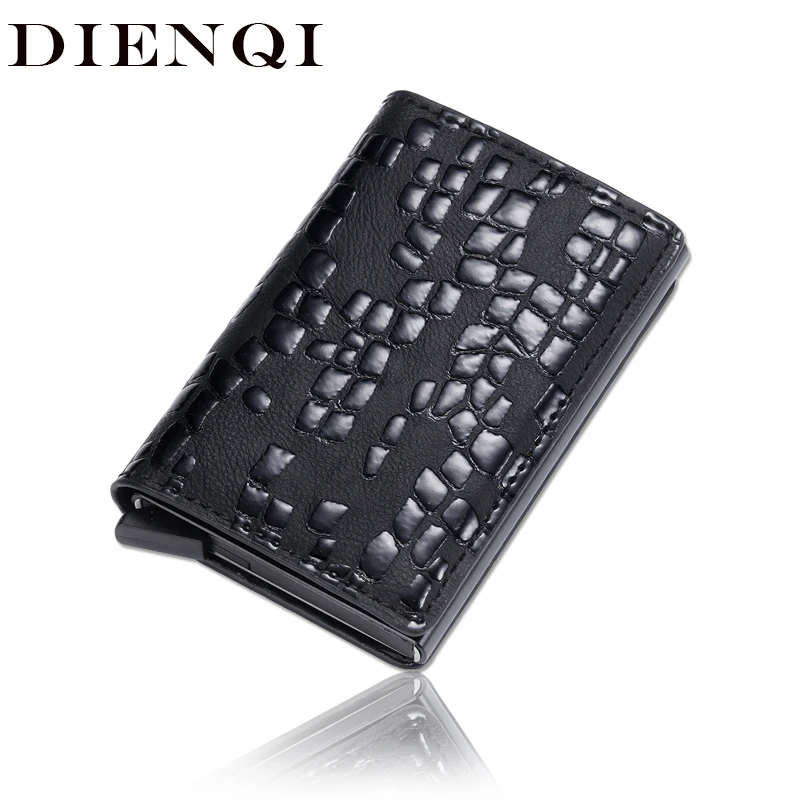 Rfid Blocking Men Bank Credit Card Holder Protection Smart Wallets Metal Aluminum Business Case Creditcard Cardholder | Багаж и сумки
