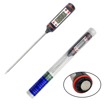 Digital LCD Needle Food Thermometer Temperature Measure Tool Milk Water Cooking Oven Thermometer Electronic Probe For Kitchen
Digital LCD Needle Food Thermometer Temperature Measure Tool Milk Water Cooking Oven Thermometer Electronic Probe For Kitchen