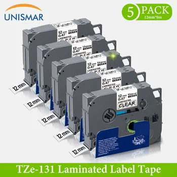 Unismar 5PK TZe231 TZe131 TZe-131 Label Tapes Compatible for Brother P Touch Printer TZe131 TZ 131 Label Maker Black on Clear
Unismar 5PK TZe231 TZe131 TZe-131 Label Tapes Compatible for Brother P Touch Printer TZe131 TZ 131 Label Maker Black on Clear