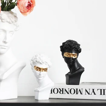 Nordic Style Gypsum Head Firenze Art Sculpture Giuliano de' Medici Figurine Creative Resin Craft Decorations For Home R3850
Nordic Style Gypsum Head Firenze Art Sculpture Giuliano de' Medici Figurine Creative Resin Craft Decorations For Home R3850