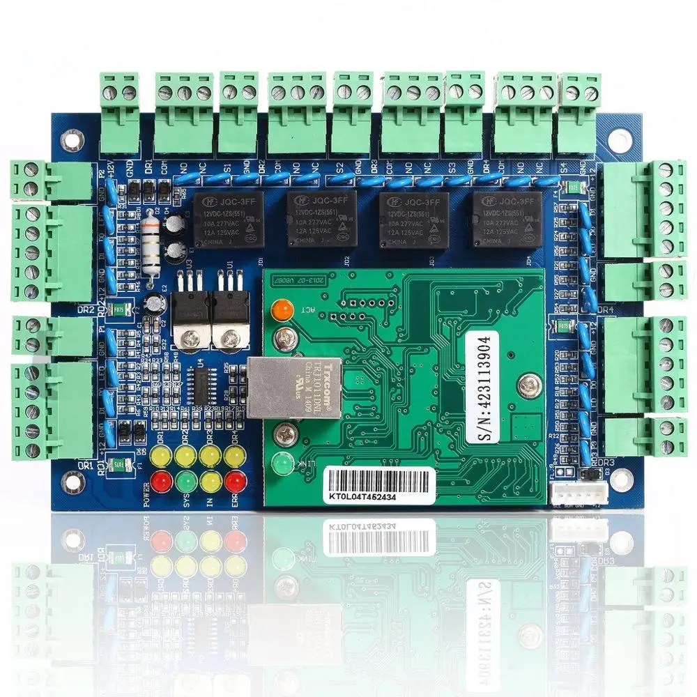 Wiegand TCP/IP Network Door Entry Access Control Panel Board Controller security solutions access System Free Software | Безопасность и