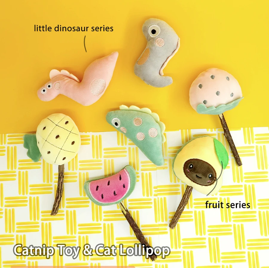 Smiling Cheese Cute Designer Brand Catnip Toy Lollipop Plush Style Silvervine Stick Kitty
Smiling Cheese Cute Designer Brand Catnip Toy Lollipop Plush Style Silvervine Stick Kitty