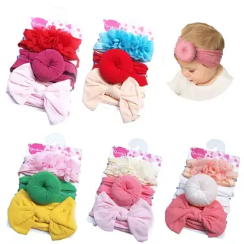 3Pcs/Set Fashion Newborn Baby Hairband Rabbit Ear Bowknot Baby Colorful Headband Elastic Hair Bands Headwear
3Pcs/Set Fashion Newborn Baby Hairband Rabbit Ear Bowknot Baby Colorful Headband Elastic Hair Bands Headwear