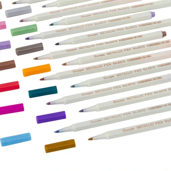 20 Color Metallic Pen Set for Drawing Scrapbooking Brush Tip Metallic Markers Set Fine Point Card Making School Art Supplies
20 Color Metallic Pen Set for Drawing Scrapbooking Brush Tip Metallic Markers Set Fine Point Card Making School Art Supplies