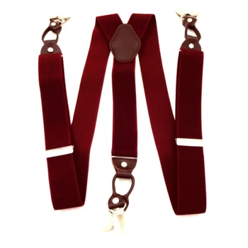 Men Leather Alloy Casual Clip On Elastic Vintage Commercial Accessories Across Portable Suspenders
Men Leather Alloy Casual Clip On Elastic Vintage Commercial Accessories Across Portable Suspenders