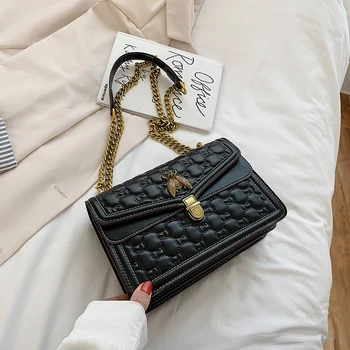 European Retro Fashion Ladies Square Bag 2020 New Quality Matte Women's Handbag Chain Tote Shoulder Messenger Bags Luis Vuiton
European Retro Fashion Ladies Square Bag 2020 New Quality Matte Women's Handbag Chain Tote Shoulder Messenger Bags Luis Vuiton