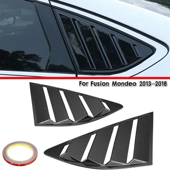 2Pcs Quarter Louver Cover Vent Side Window Gloss Black for Ford Fusion Mondeo 2013-2018 Car Styling
2Pcs Quarter Louver Cover Vent Side Window Gloss Black for Ford Fusion Mondeo 2013-2018 Car Styling