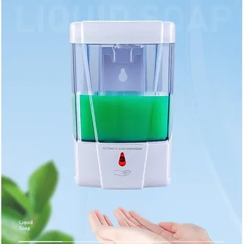 600 ml Automatic Sense Soap liquid Dispenser Wall Mounted use battery ABS material Touch-free for school or hotel
600 ml Automatic Sense Soap liquid Dispenser Wall Mounted use battery ABS material Touch-free for school or hotel