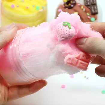 60ml Cloud Slime Fruit Donuts Chocolate Charm Light Clay colorful Modeling Polymer Sand Fidget Plasticine Gum For Handmade Toy
60ml Cloud Slime Fruit Donuts Chocolate Charm Light Clay colorful Modeling Polymer Sand Fidget Plasticine Gum For Handmade Toy