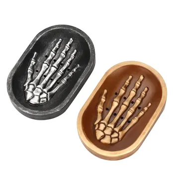 2PC Soap Dish Skeleton Hand Soap Tray for Bathroom(Black Brown)
2PC Soap Dish Skeleton Hand Soap Tray for Bathroom(Black Brown)