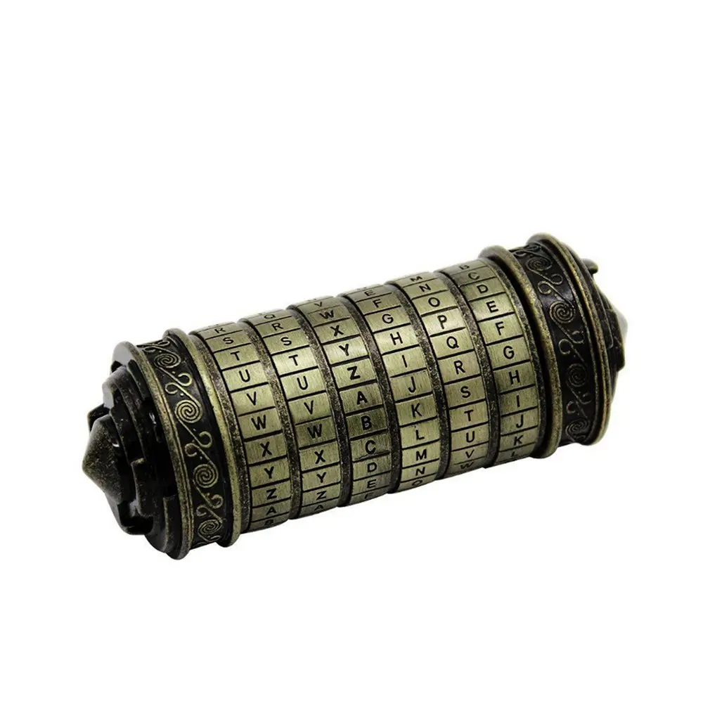 DaVinci Letter Password Lock Valentine Gift Da Vinci Intellectual Style Code Lock Creative Personal Creative Retro Birthday Gift
DaVinci Letter Password Lock Valentine Gift Da Vinci Intellectual Style Code Lock Creative Personal Creative Retro Birthday Gift