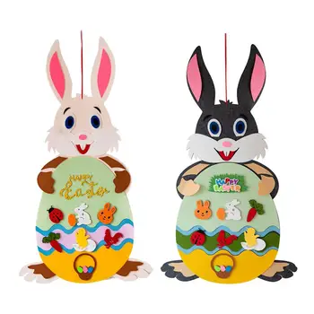 2020 Easter Bunny Felt Pendant Egg Decoration DIY Handmade Felt Toy for Children
2020 Easter Bunny Felt Pendant Egg Decoration DIY Handmade Felt Toy for Children