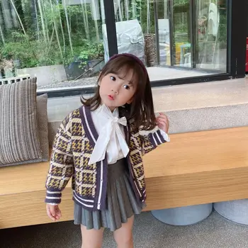 2020 Autumn and Winter New Girls Cardigan Purple Checks Sweater toddler girl clothes girls cardigan
2020 Autumn and Winter New Girls Cardigan Purple Checks Sweater toddler girl clothes girls cardigan