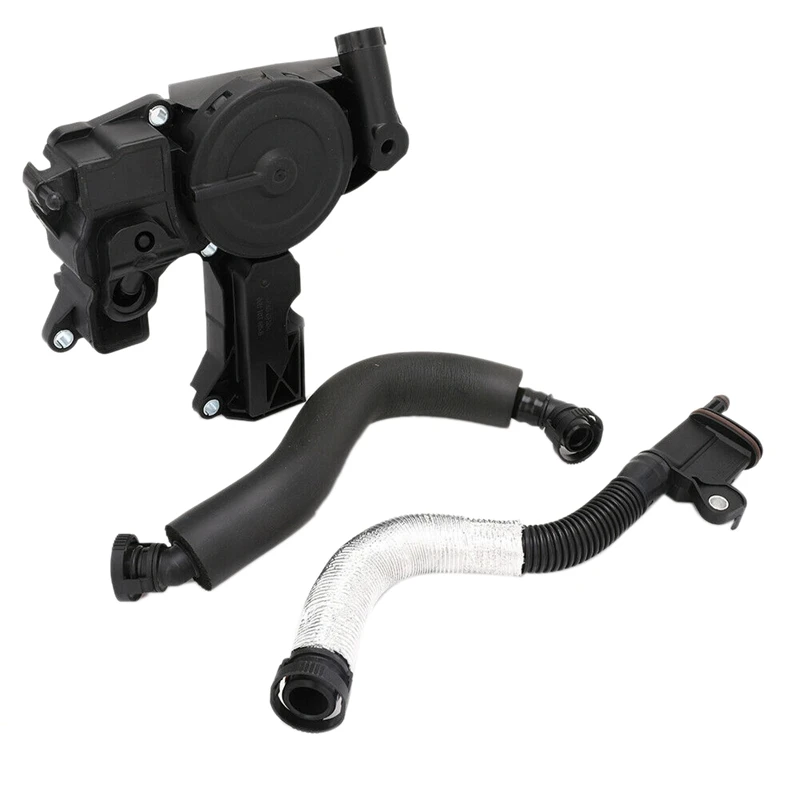 Oil Water Separator with 2 Hose PCV Valve Crankcase for Audi A3 A4 A5 Q3 Q5 06H103495 06H103495A
Oil Water Separator with 2 Hose PCV Valve Crankcase for Audi A3 A4 A5 Q3 Q5 06H103495 06H103495A