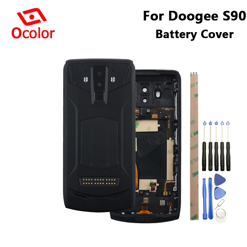 Чехол ocolor Для Doogee S90 цветной чехол-накладка на аккумулятор Сменный мобильный